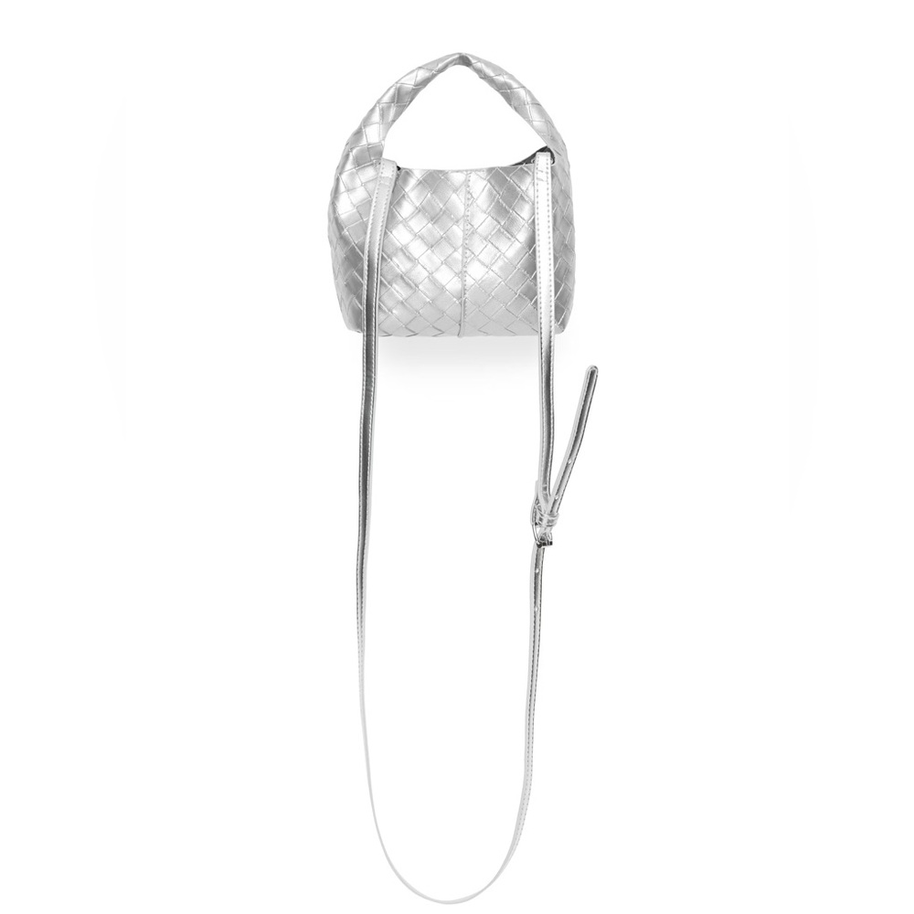 ISHI Silver Woven Crossbody Handbag – Danish Brand - Picture 2 of 9